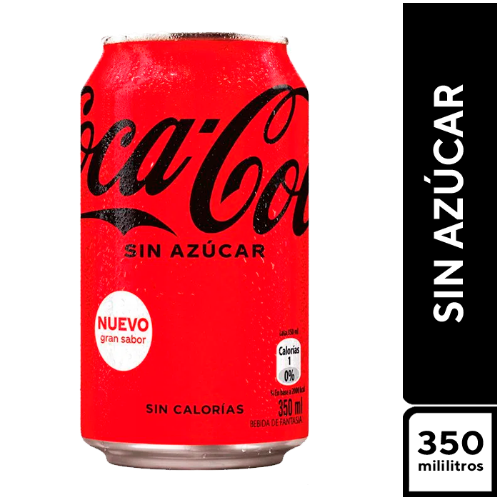 Coca-Cola sin Azúcar 350ml