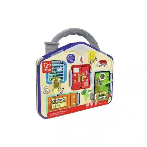 Hape Juguete Lock & Learn Playboard - E1111