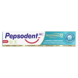 Pepsodent Pasta Dental Integral 18 Limpieza Profunda 