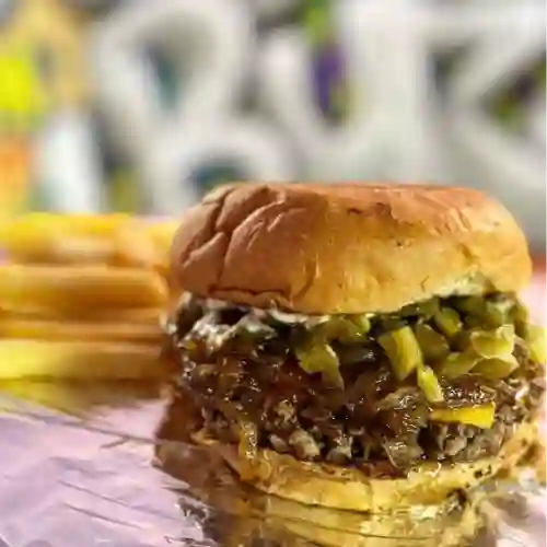 Jalapeño Burger Doble