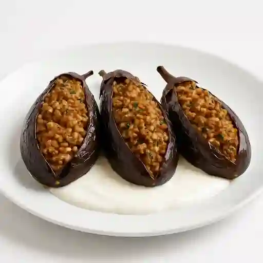 Media Porcion de Berenjena (3 Unid)