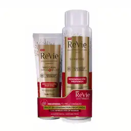 Revie Pack Shampoo + Máscara Regeneración Profunda