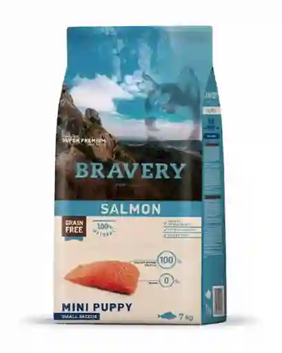 Bravery Alimento Para Perro Salmon Mini Puppy Small Breed