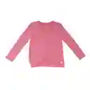 Polera Manga Larga Niña Rosado Pillin 2 a