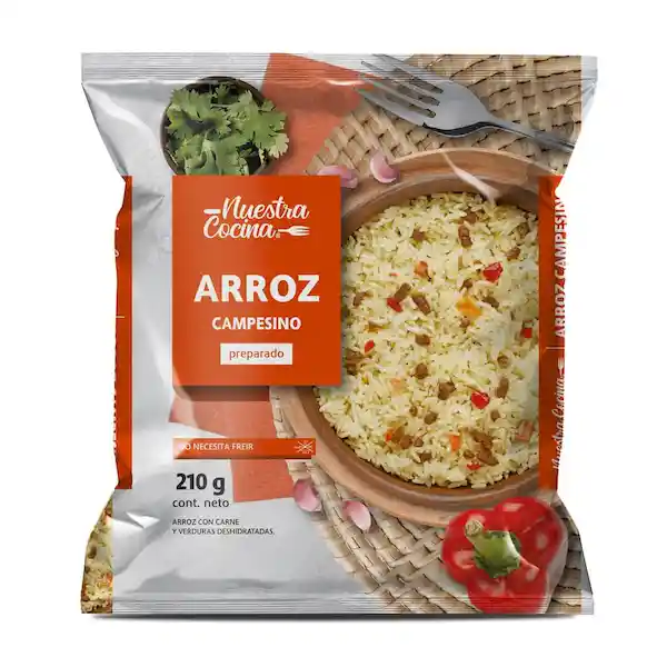 Nuestra Cocina Arroz Campesino 210 g