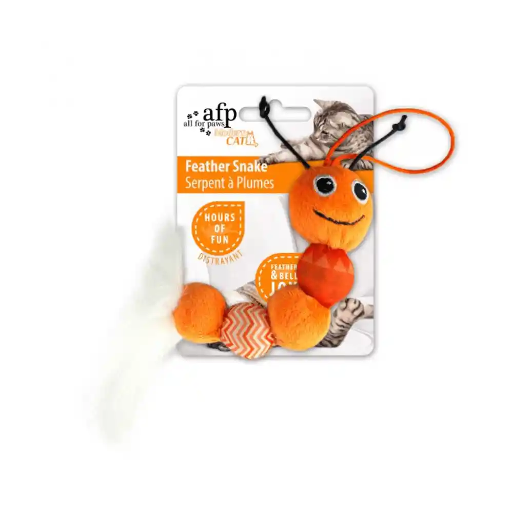 Afp Juguete Modern Cat Feather Snake