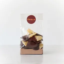 Óbolo Jengibre Bañado en Chocolate 85% Cacao