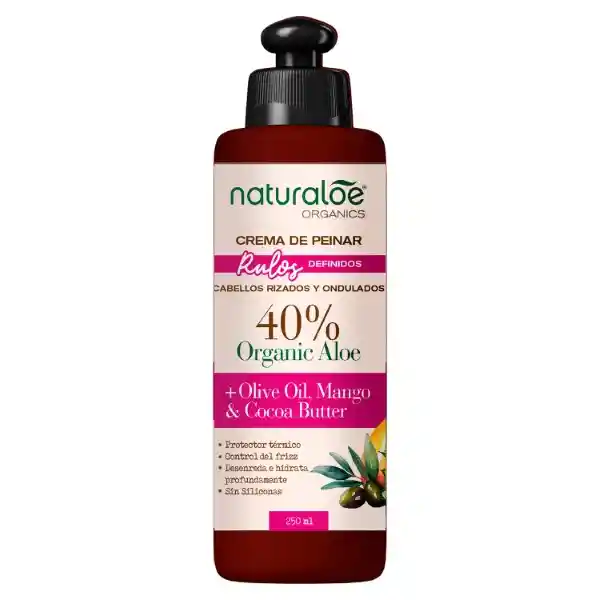 Naturaloe Crema de Peinar Rulos