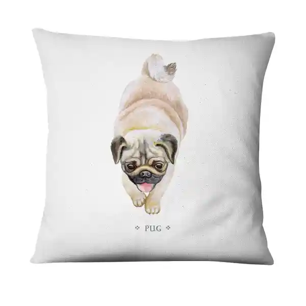 Funda Cojín Pug