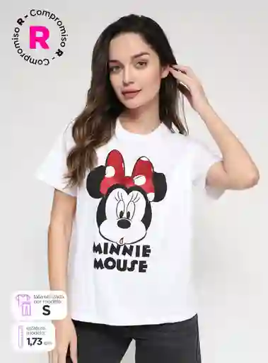 Index Camiseta Manga Corta Emminnie2 Cor Blanco M S24