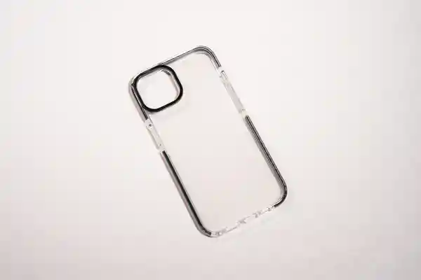 Tech 21 Case Tipo Borde Negro iPhone 12 Pro Max Transparente