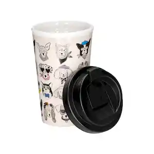 Vaso Térmico Plástico Con Diseño 400 mL