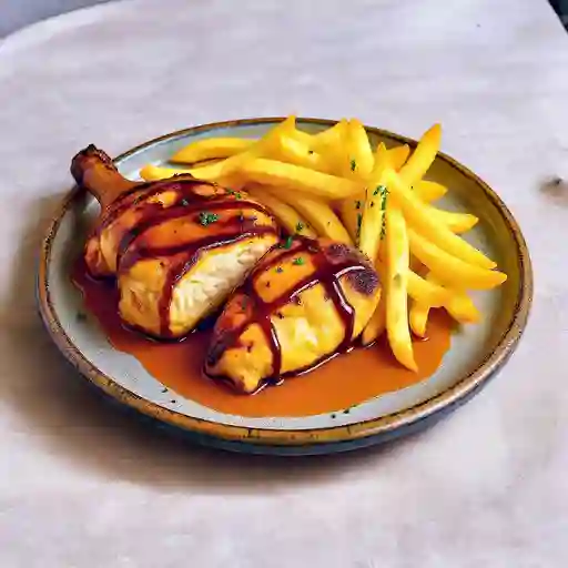 Cuarto De Pollo Asado