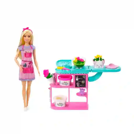 Barbie Muñeca Tienda de Flores