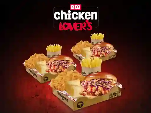 Trio Box Sandwich chicken Lovers