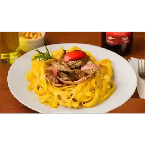 Fideos Clandestino - a la Huancaína