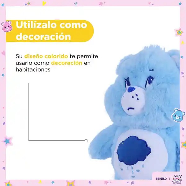 Peluche Oso Azul Miniso