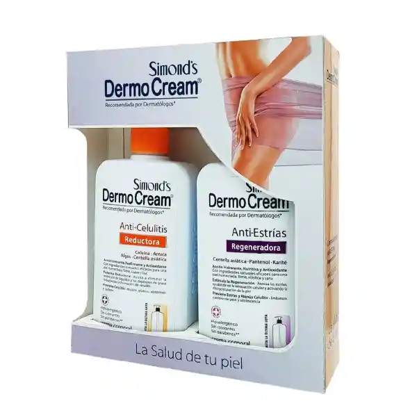 Dermocream Kit Crema Corporal Anti-Celulits + Anti-Estrías