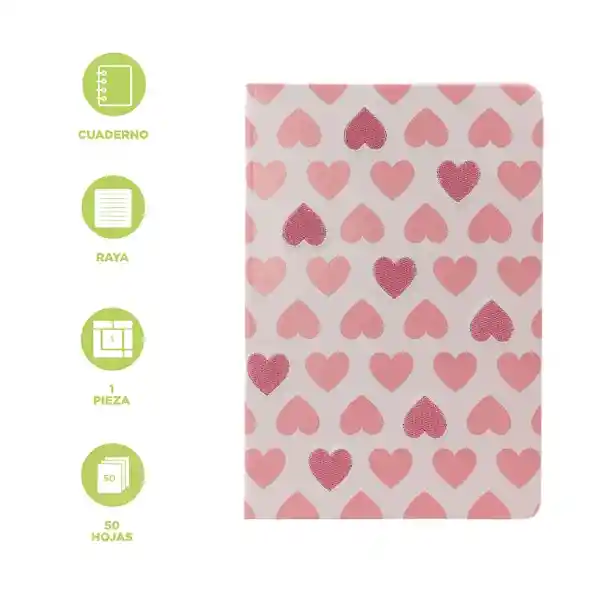 Libreta Rosa Miniso