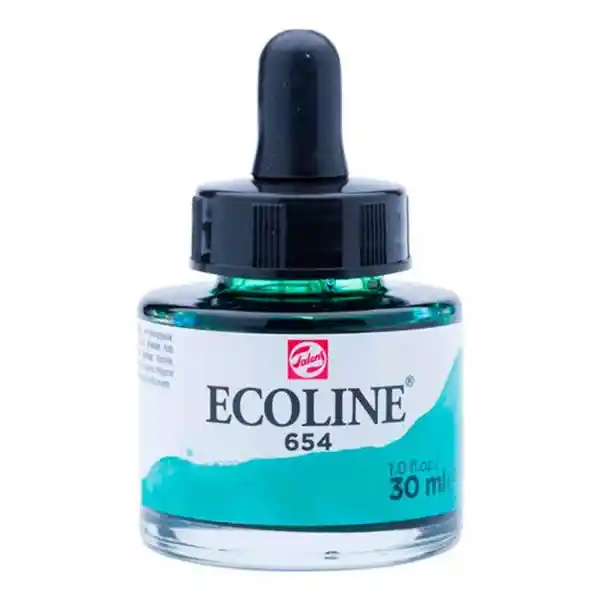 Talens Acuarela Líquida Ecoline Verde Pino 654