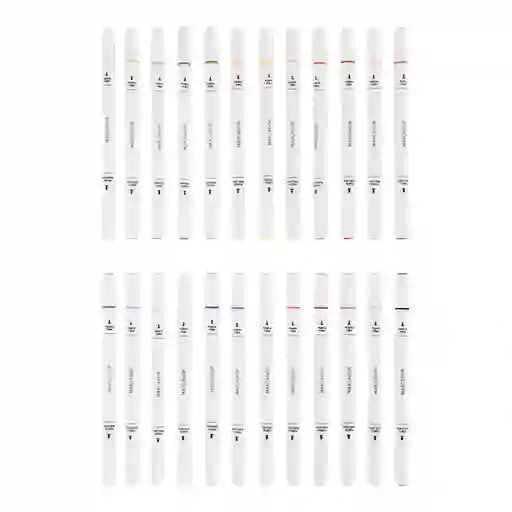 Set Marcadore Con Doble Punta Casaideas