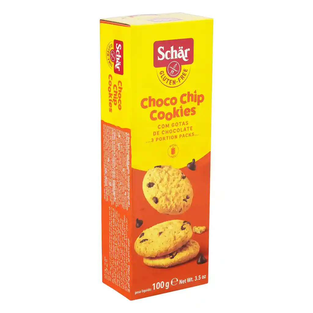 ScharGalletas Choco Chip Chocolate Sin Gluten