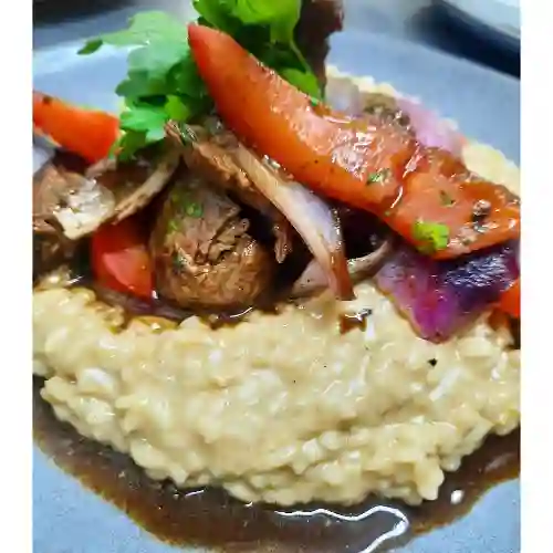 Risotto de Lomo Saltado