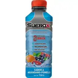 Suerox Bebida Hidratante Sabor Arándano y Pomelo