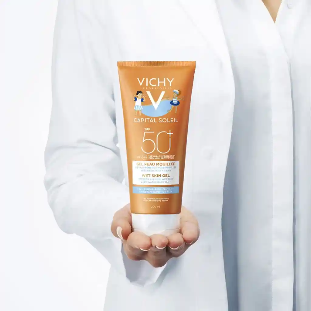 Vichy Protector Solar Capital Soleil Wet Skin Gel Spf50 para Niños