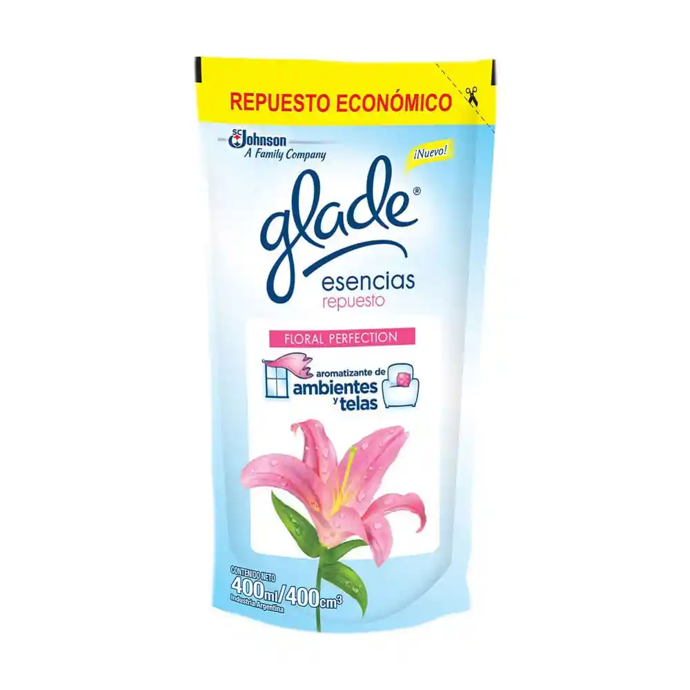 Glade aromatizante de ambientes y telas