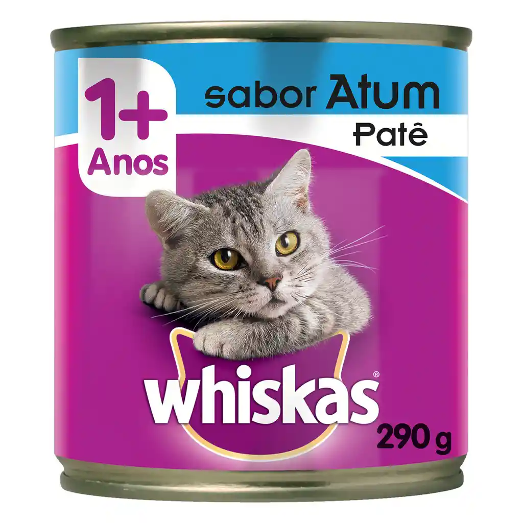Whiskas Alimento para Gato Sabor Atún Paté