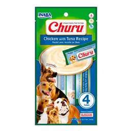 Churu Snack Para Perro Pollo y Atún