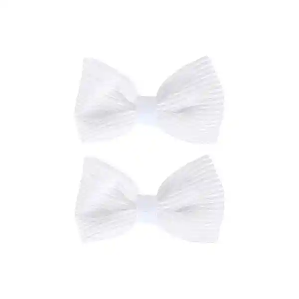 Set Broche Para Cabello Blanco Miniso