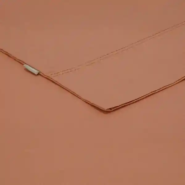 Funda de Almohada 144 Hilos Salmón 50 x 90 cm Casaideas