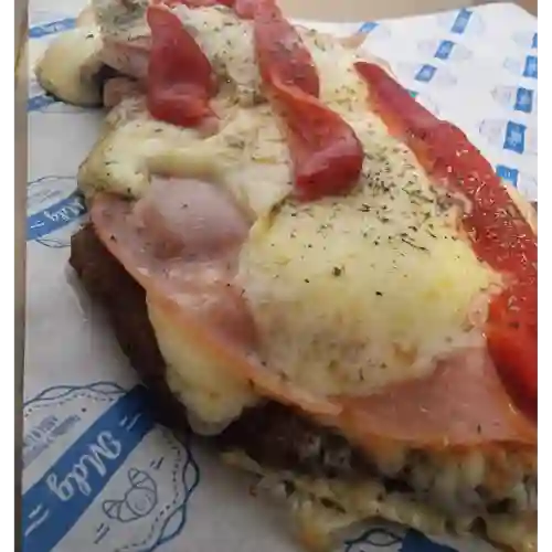 Milanesa Jamón y Morrón