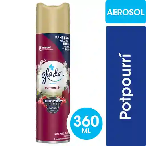 Glade Desodorante Ambiental Aerosol Potpurrí