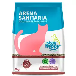 Stay Happy Arena Sanitaria Aglutinante Aroma Café