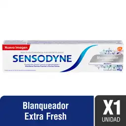Sensodyne Pasta de Dientes Blanqueador Extra Fresh