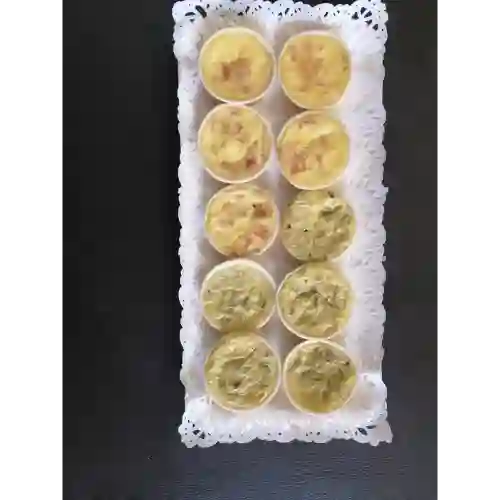 Mini Quiche (10 Unidades ) 2 Sabores