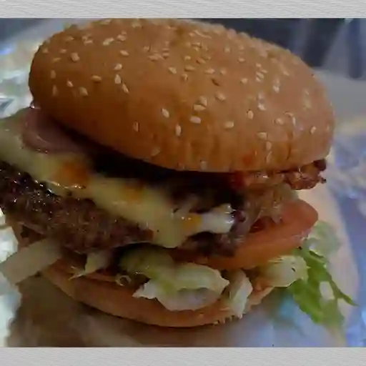 Hamburguesa de la casa