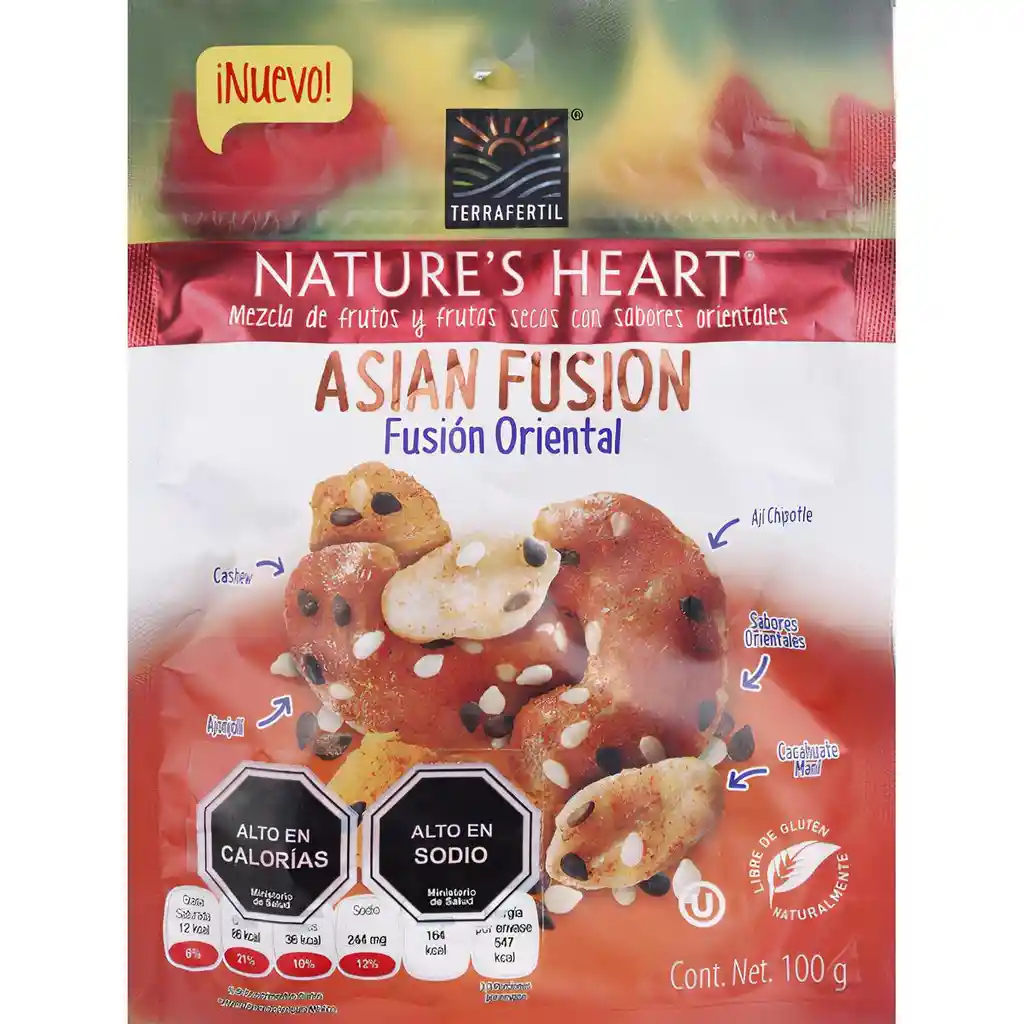 Nature´s Heart Castañas de Cajú Saborizadas Asian Fusion