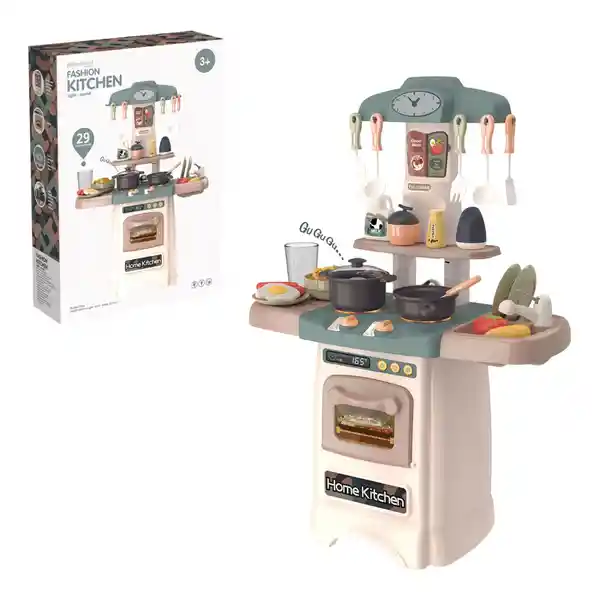 Set Cocina Pedestal Fashion Con Luces y Sonidos