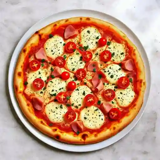 Pizza española mediana