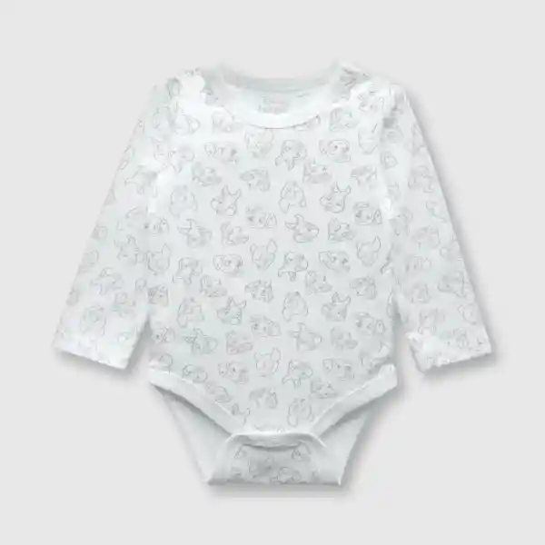 Pack Bodies Bambi de Bebé Unisex Blanco/White Talla 0/3M Colloky