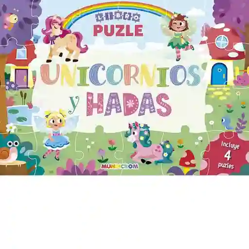 Unicornios y Hadas (Libro Puzle) - Mundicrom