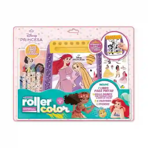 Roller Color Libro Para Colorear - Princesas