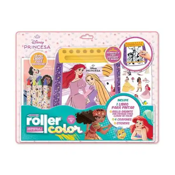 Roller Color Libro Para Colorear - Princesas