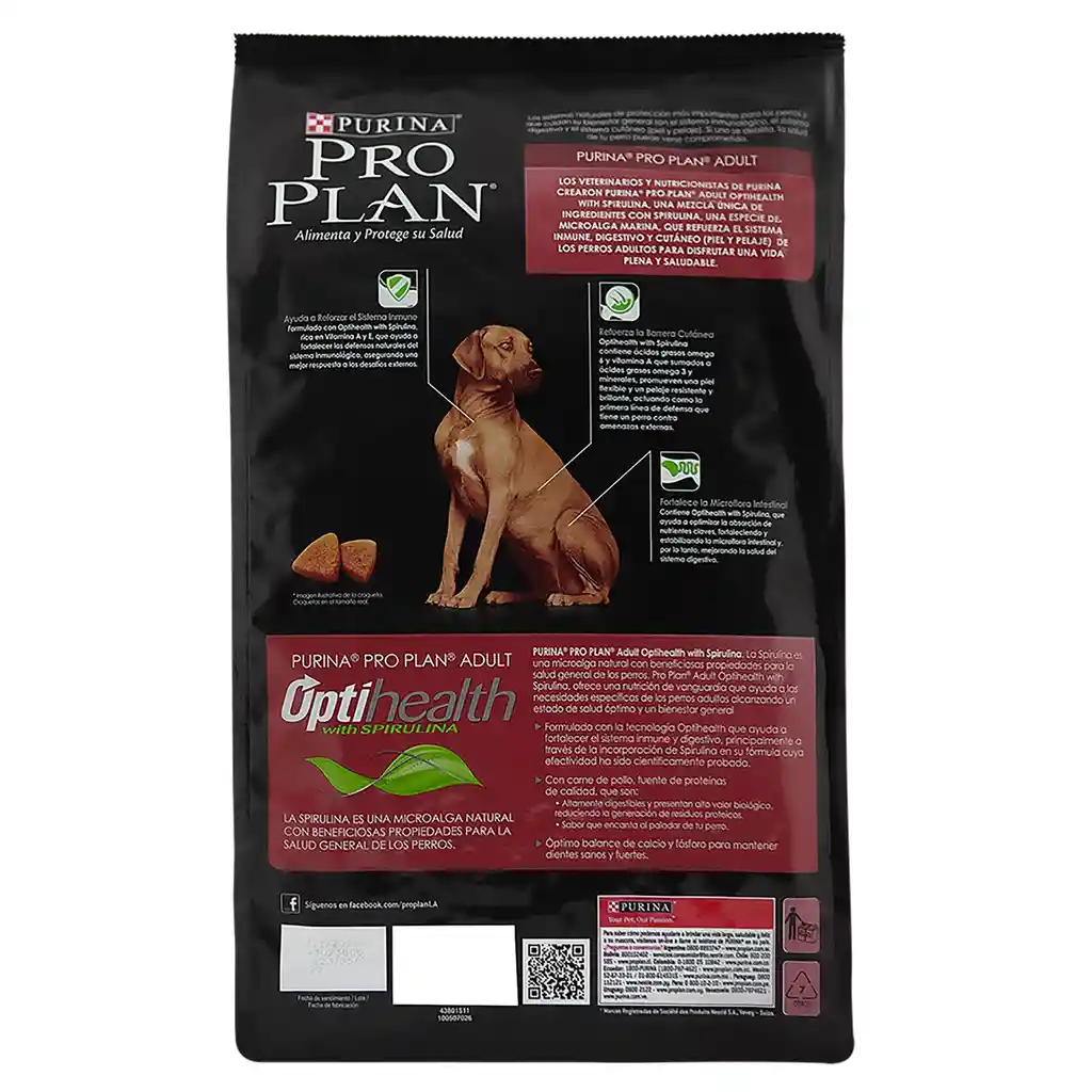 Pro Plan Alimento Para Perro Adulto Razas Grandes 15 Kg