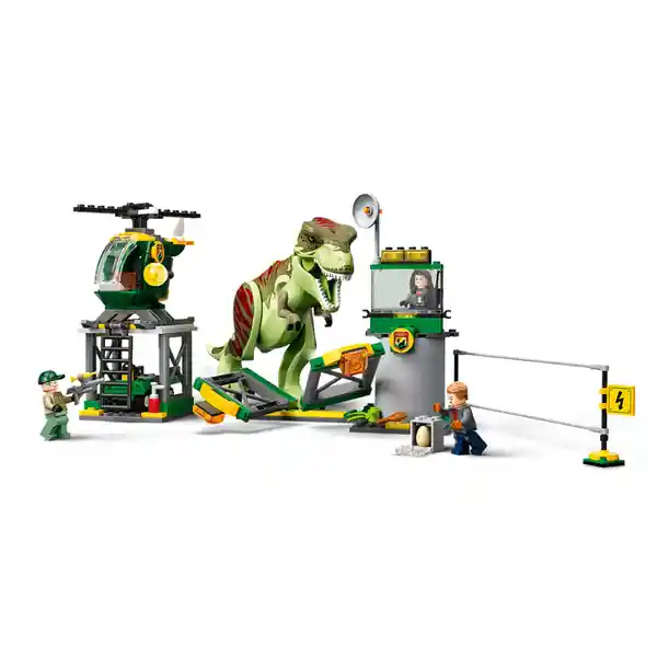 Lego Set de Construcción Escape Del Dinosaurio T. Rex