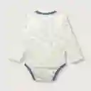 Body Elefantes de Niño Blanco Talla 6M Opaline